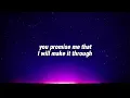 I Believe you | Megan Woods ( Lyrics Video)