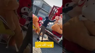 منو راح يجيبلي دب بعيد الحب 