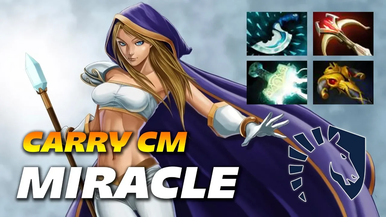 Miracle Crystal Maiden Carry - Dota 2 Pro Gameplay