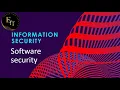 Software security in Information security Urdu