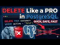 How to DELETE Data in PostgreSQL