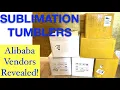 Unboxing Alibaba Bulk Sublimation Tumblers for Small Business Etsy Shop Vendors Revealed