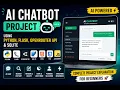 AI Chatbot Project Using Python Flask OpenRouter API SQLite AI Project