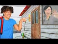 Download Lagu ESCAPING My STRICT PARENTS By Ringing The DOORBELL 100 TIMES.. (Schoolboy Runaway)