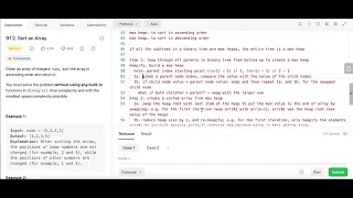 Sort an Array - Leetcode 912