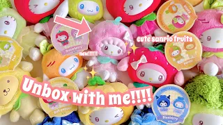 cozy sanrio fruits unboxing! 🩷 cutest set I’ve seen in 2026 😆 ( for now ) February Vlog