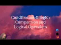 Swift Beginner Lesson 3 Conditional and Logic - Comparison Logical Operators Swift 5