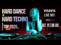 Lagu Luister naar de EDM LiveMix: Hard Dance + Hard Techno Live Set | Visavis DJ | Dec 19 2025 #LiveSet