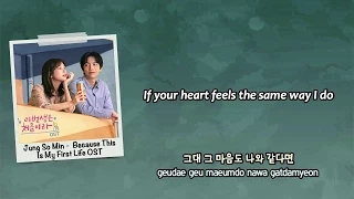 Download Jung So Min (정소민) - Because You're Here (Because This Is My First Life OST) [Eng subs + Rom + Han] MP3