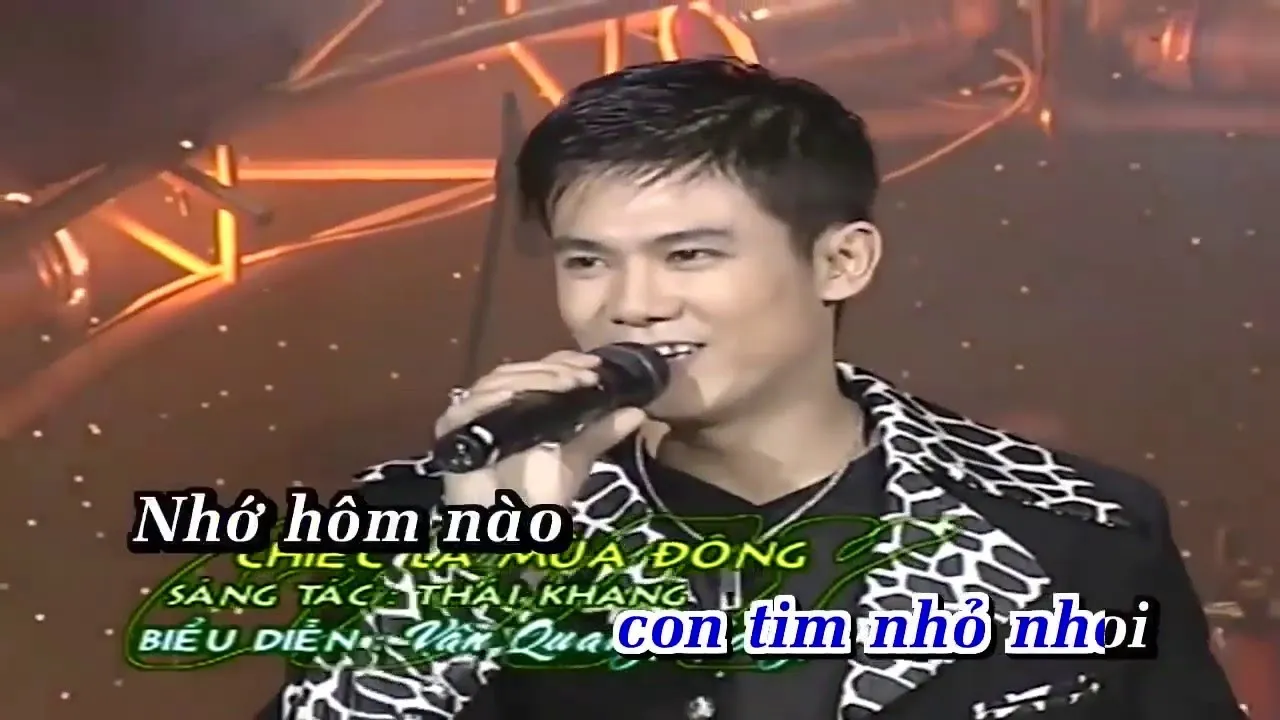 KaraOke Chiếc Lá Mùa Đông | Vân Quang Long |  Full Beat Gốc CHUẨN