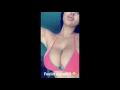 Abigail Ratchford instagram stories boobs bouncy