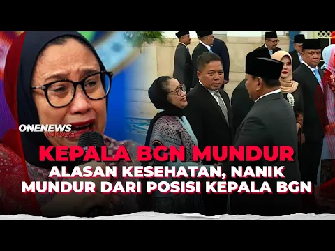Nanik Deyang Mundur Dari Kepala BGN Karena Alasan Kesehatan
