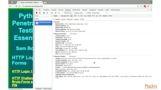 Basic and Low-level Python Network Attacks Using the HEAD Method packtpub com