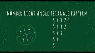 49 Number Right Angle Triangle Pattern without any pre-defined method using while loop in Python