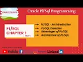 Oracle Programming Chapter 1 - Part 1