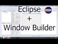 Install Window Builder plugin for Eclipse Oxygen to create Java Swing
