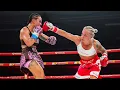 DINA THORSLUND white-washes CHERNEKA JOHNSON to become UNDISPUTED bantamweight champ