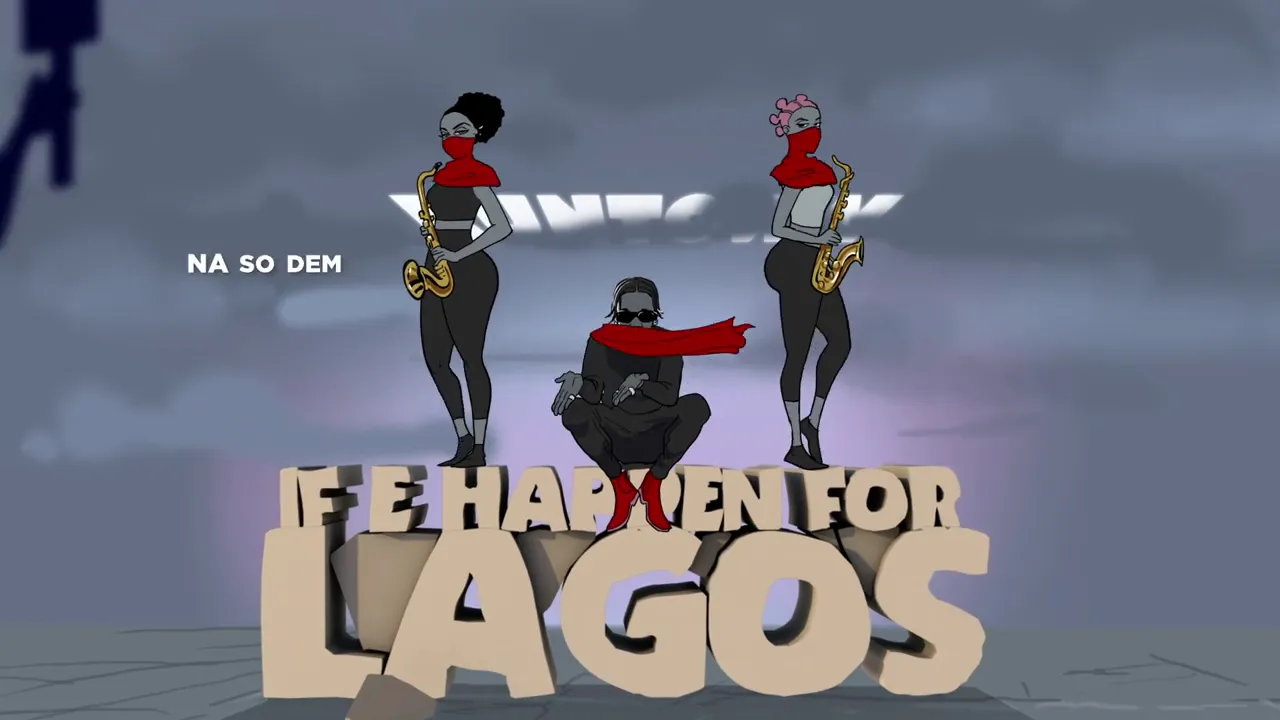 Runtown - If E Happen for Lagos ( Visualizer)