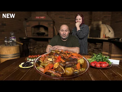 Cooking Dimlama on Open Fire in a Kazan! 🔥🥘