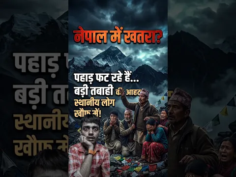 ​Nepal Glacier Incident: हिमालय में ये क्या हो रहा है? ⚠️ #shorts