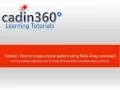 How to create circular pattern using AutoCAD Polar Array command
