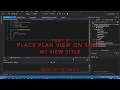 Revit API - Create New Sheet View View Title