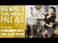 Brewing the First Beer on my 240V 20gal Electric System It s an Amarillo Pale Ale