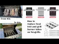 Nexgrill heat tent and burner tube replacement