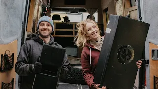 VAN BUILD SERIES: Fitting Our New Water Tanks! 💦