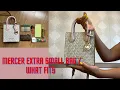 MERCER EXTRA SMALL BAG FROM MICHAEL KORS WHAT FITS IN IT MOD SHOTS