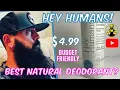 BEST NATURAL DEODORANT - HEY HUMANS DEODORANT REVIEW 2021