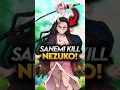 Lagu 3 Times When Nezuko was About to Die! Demon Slayer Explained #shorts #demonslayer
