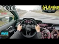 Download Lagu 2025 Audi A3 35 TFSI Sedan 150 PS 🚀 Top Speed POV Drive I Fuel Consumption Test I No Speed Limit