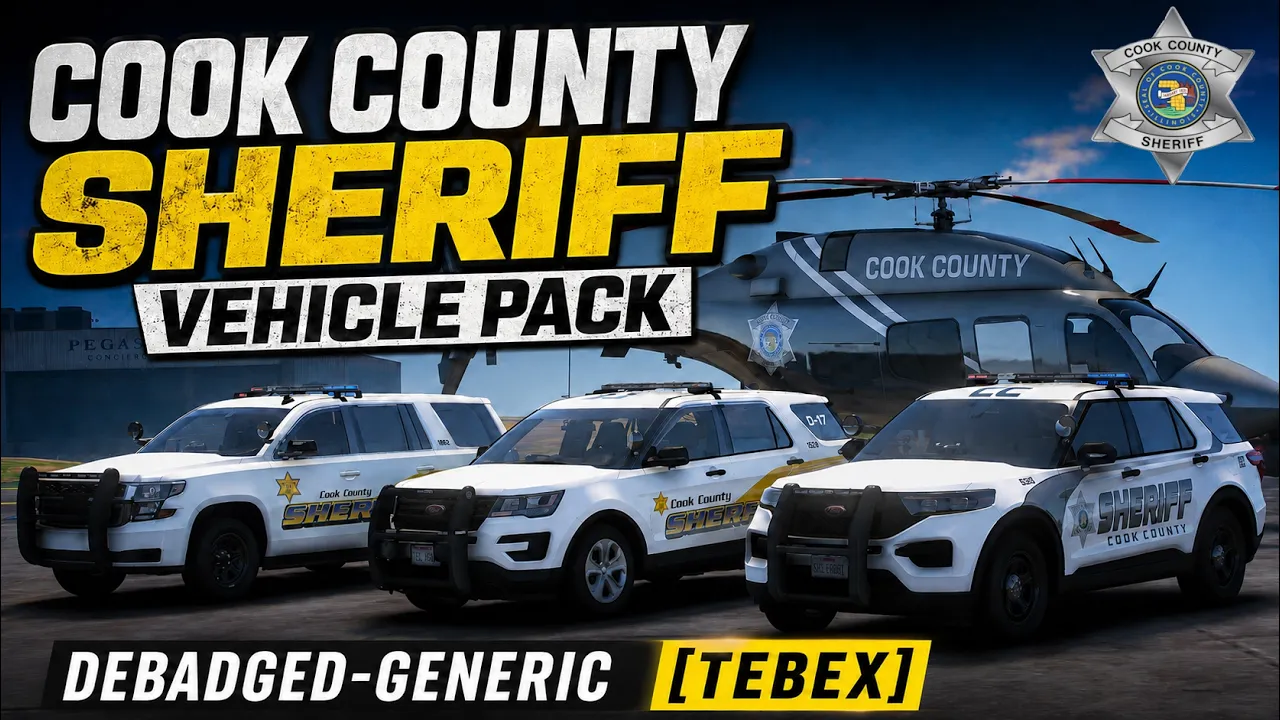 CCSO  Vehicle Pack [Debadged-Generic]