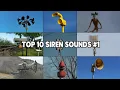 Top 10 Siren Sounds That Will TERRIFY You