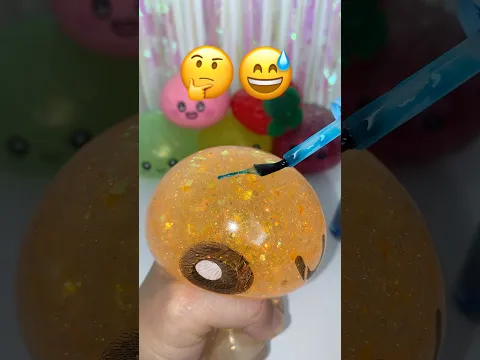 mais um indestrutível?? 🤔😅 #explodindosquishy #squishy #nailpolish #dumplingsquishy