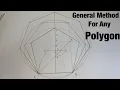 How To Construct Any Polygon Using General Method