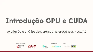 Análise de sistemas heterogêneos - Aula 1-4 - Introdução GPU e CUDA