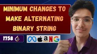 Minimum Changes for Alternating Binary String LeetCode 1758 Complementary Counting Strategy