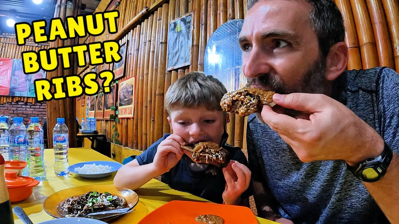 $3 Indonesia Ribs (KONRO BAKAR) in Makassar, Indonesia 🇮🇩 | Foreigners try Indonesian food