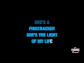 Firecracker in the Style of Josh Turner karaoke with no lead vocal
