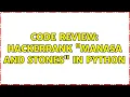 Code Review HackerRank Manasa and Stones in Python 2 Solutions
