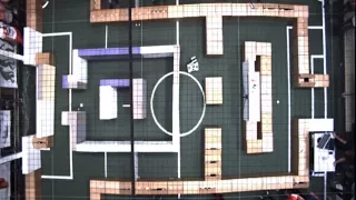 Maze solved by PICO robot using Pledge algorithm