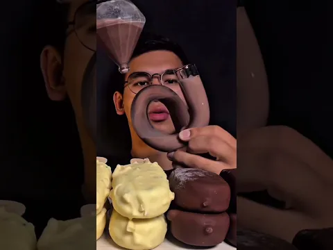ASMR CHOCOLATE ICE CREAM MAGNUM CHOCOLATE MILK MUKBANG🍫🥛🍼