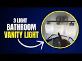 3 Light Bathroom Vanity Light Fixtures Brushed Nickel Vanity Lights