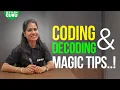 Coding Decoding Magic tips Xylem Guru