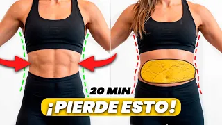 Como Tener CINTURA DE AVISPA y ABDOMEN PLANO - Rutina Reducir Cintura Y Abdomen RÁPIDO