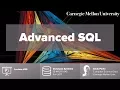 CMU Database Systems - 03 Advanced SQL Fall 2017
