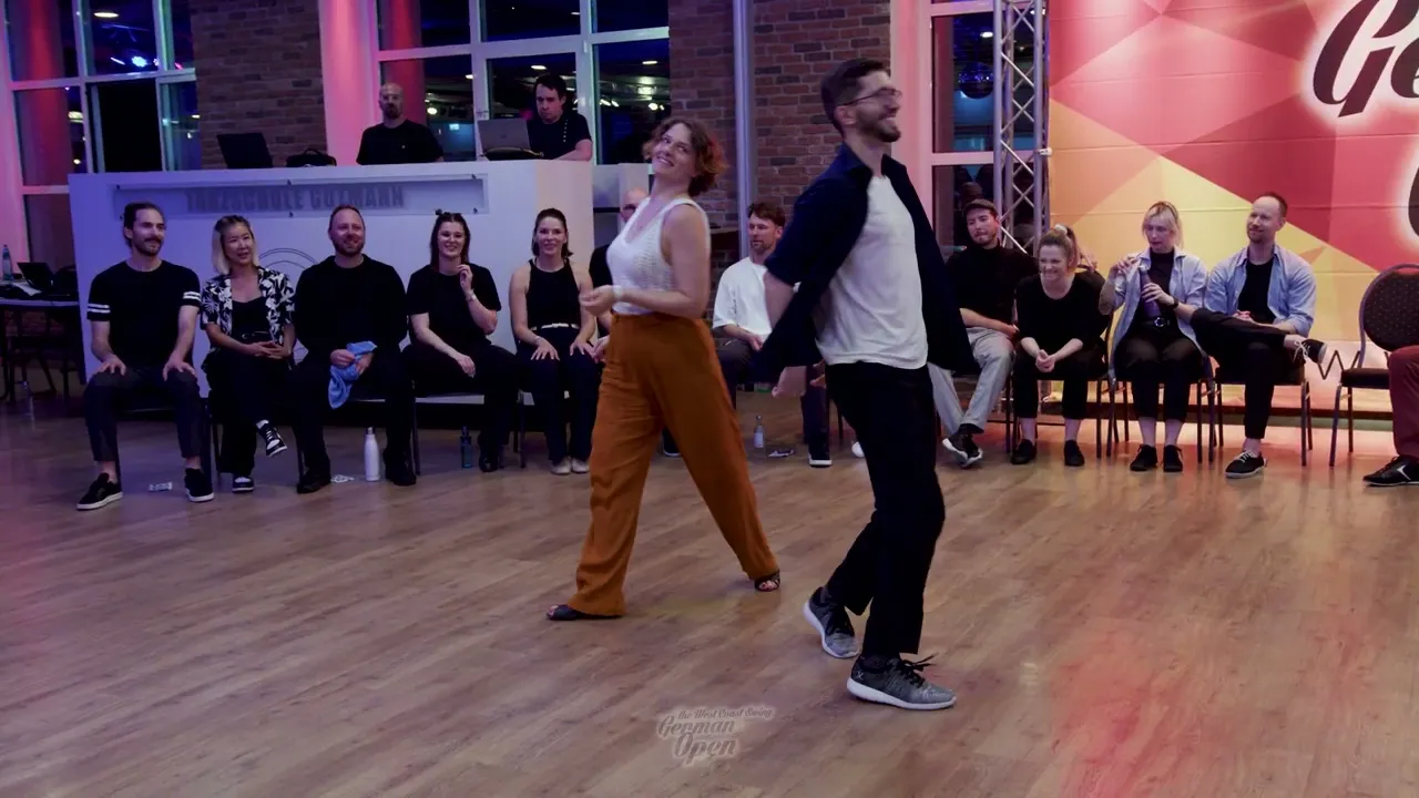 Raphael Ettedgui & Charlotte Mennetrey - 2nd place Strictly Open Finals - German Open 2024