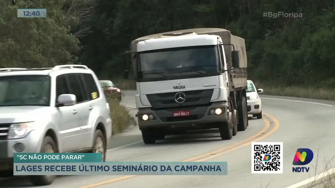 “SC Não Pode Parar”: Lages recebe último seminário da campanha